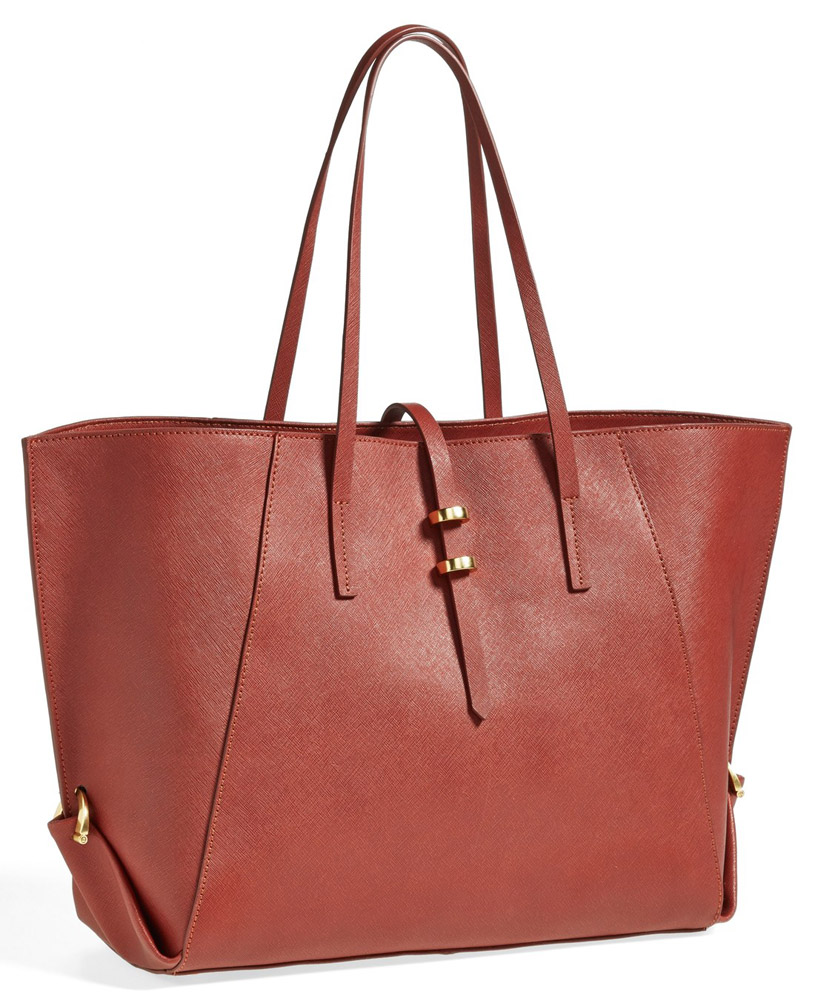 ZAC Zac Posen Eartha Saffiano Shopper Tote