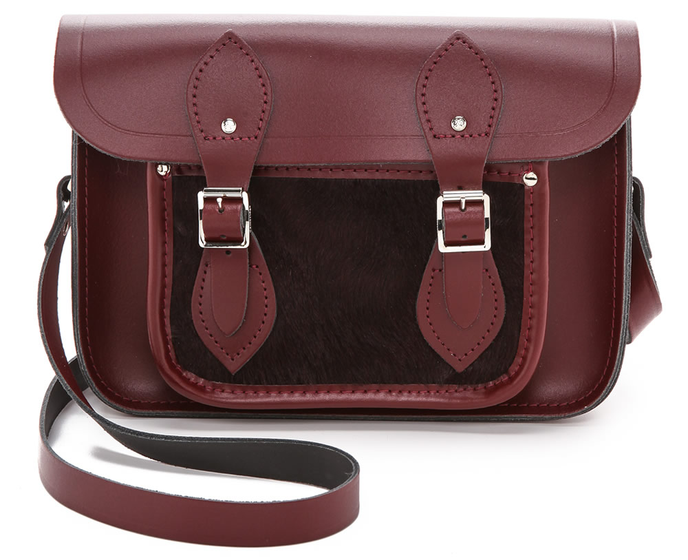 Cambridge Satchel 11 Satchel with Haircalf Pocket