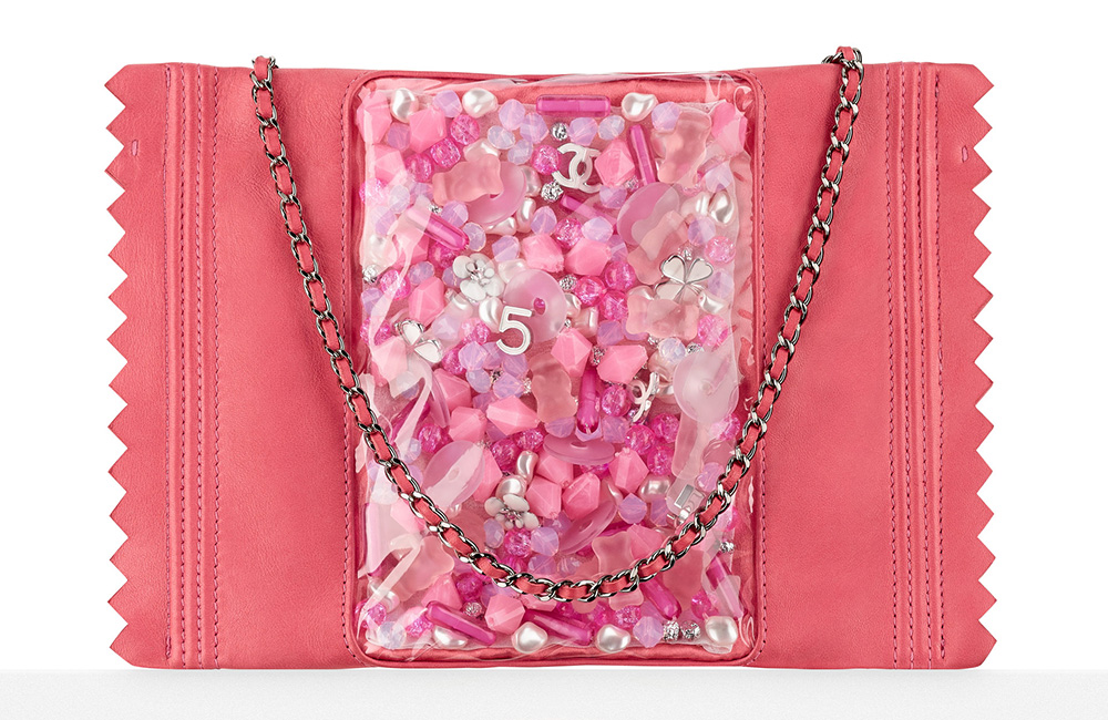 Chanel Candy Pack Clutch Pink 8800