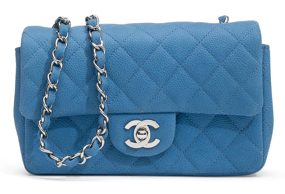 Chanel Classic Flap Bag Sky Blue