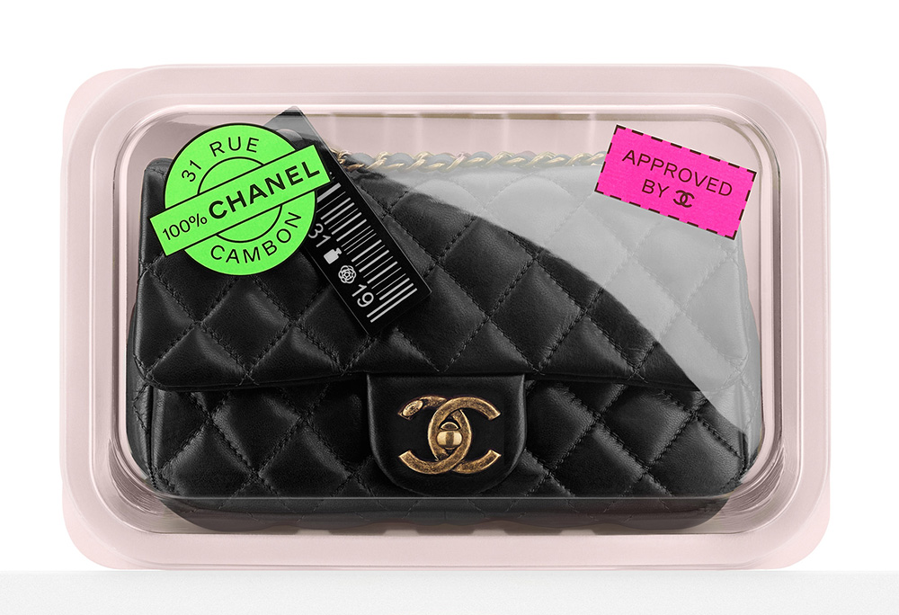 Chanel Meat Package Flap Bag Brown 3600