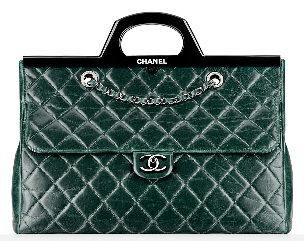Chanel Rigid Handle Shopping Bag 5200