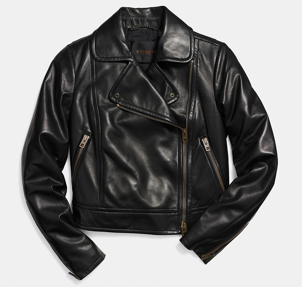 Coach Moto Leather Jacket
