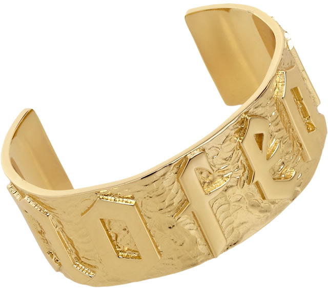 Jennifer Fisher Gold No Fear Cuff