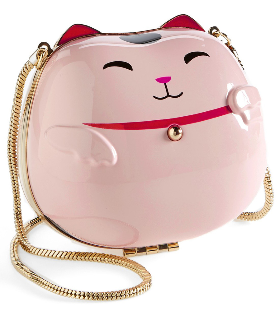 Kate Spade Hello Tokyo Cat Clutch