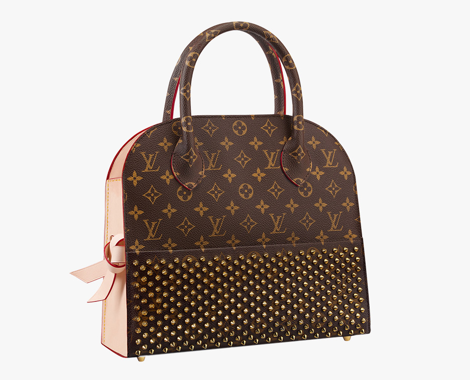 Louis Vuitton Christian Louboutin Shopping Tote