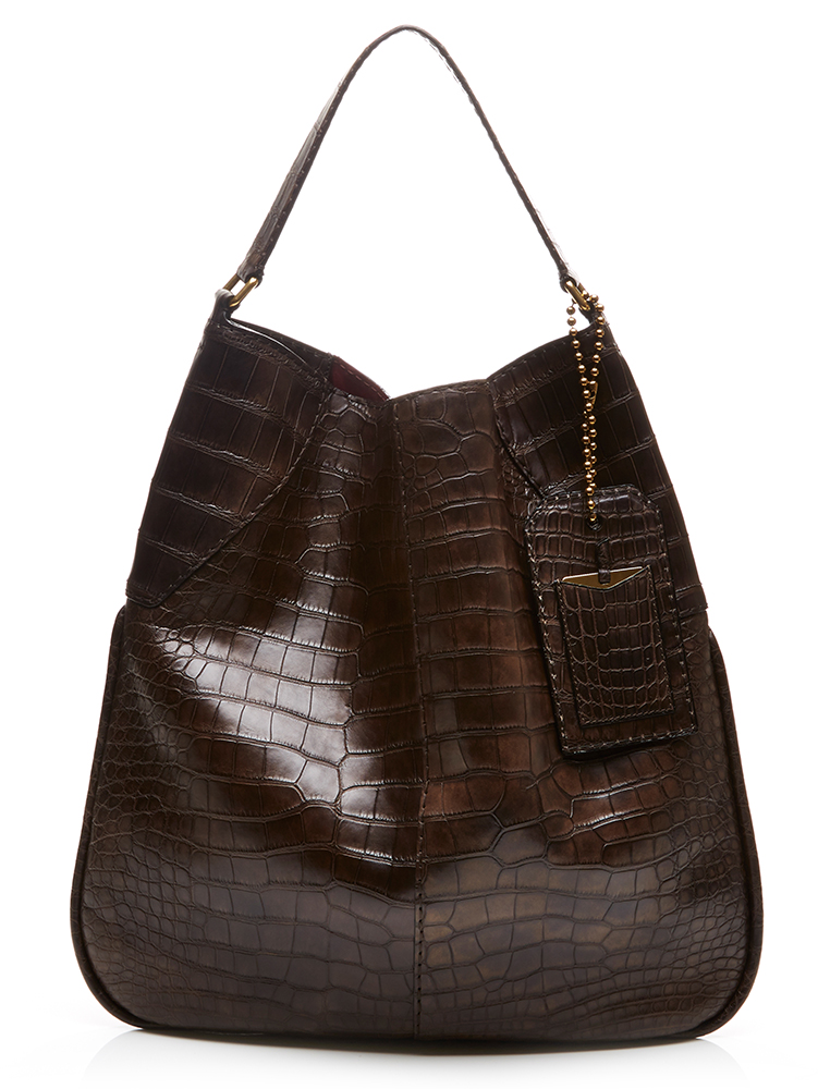 Marc Jacobs Surplus Plus Alligator Bag Brown