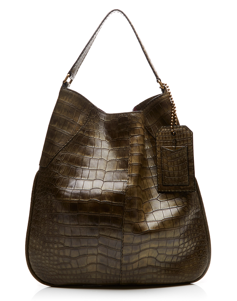 Marc Jacobs Surplus Plus Alligator Bag Olive