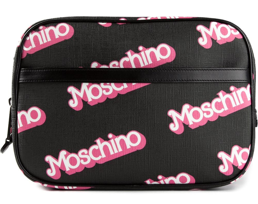 Moschino Medium Shoulder Bag Black