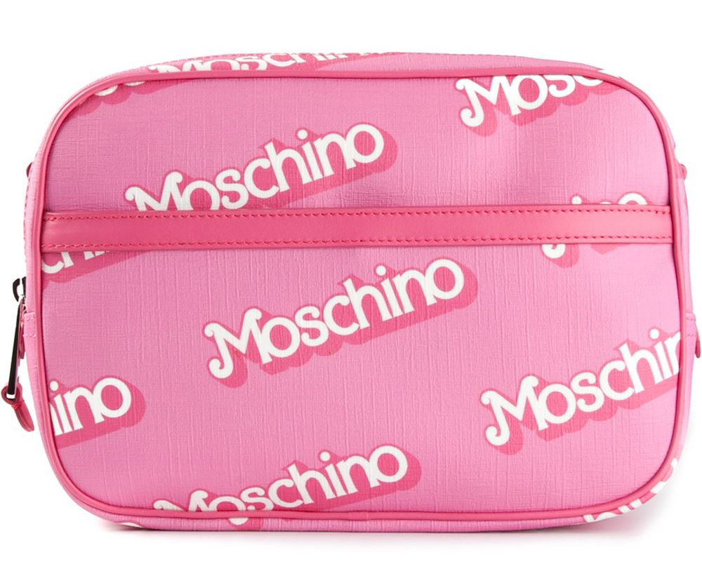 Moschino Medium Shoulder Bag Pink