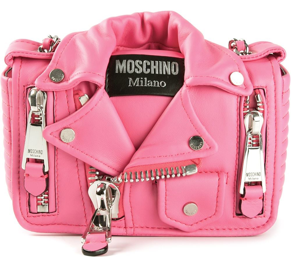 Moschino Small Biker Shoulder Bag