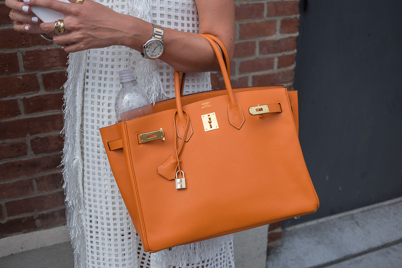 The Best Bags of New York Fashion Week Spring 2015 Street Style – Day Three - PurseBlog