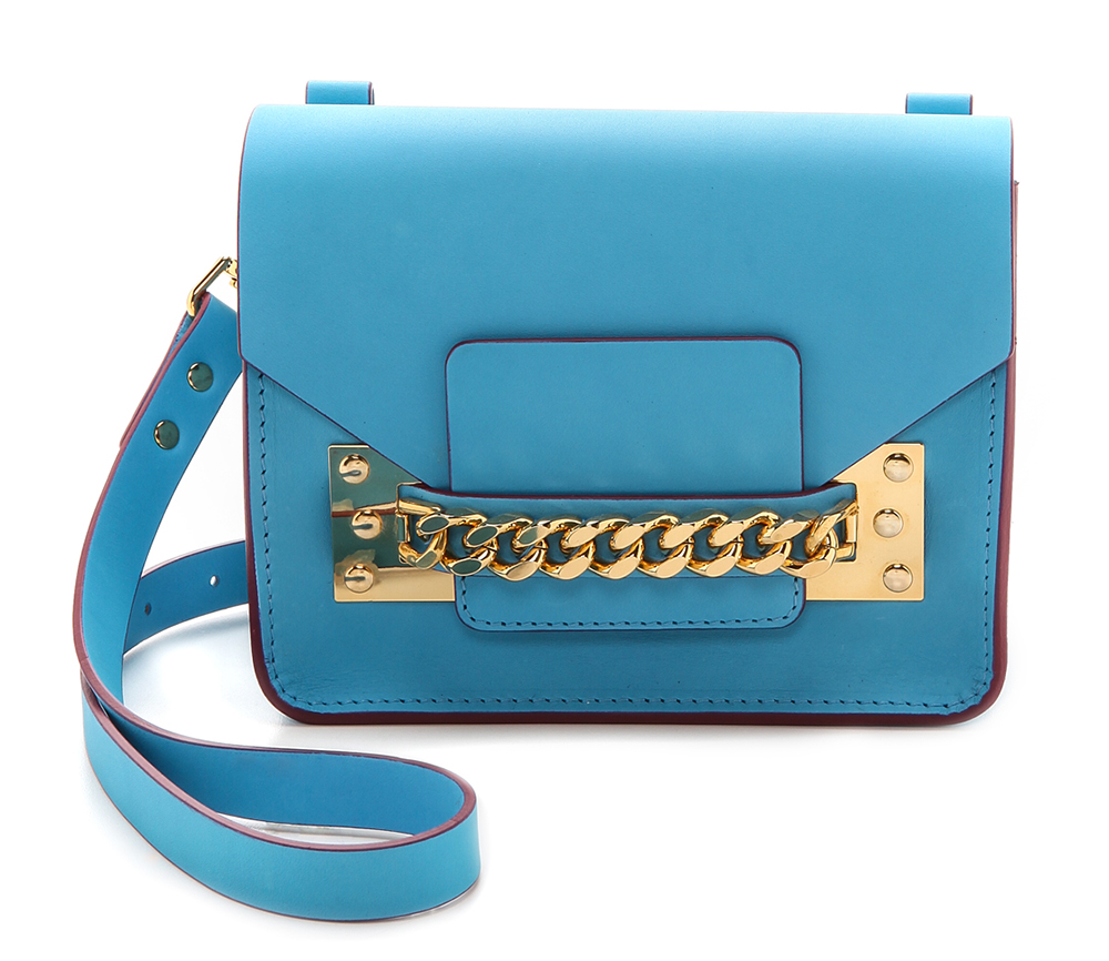 Sophie Hulme Chain Mini Envelope Bag