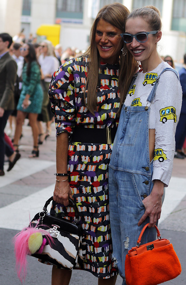 The Many Bags of Celebrities at Milan Fashion Week Spring 2015-25