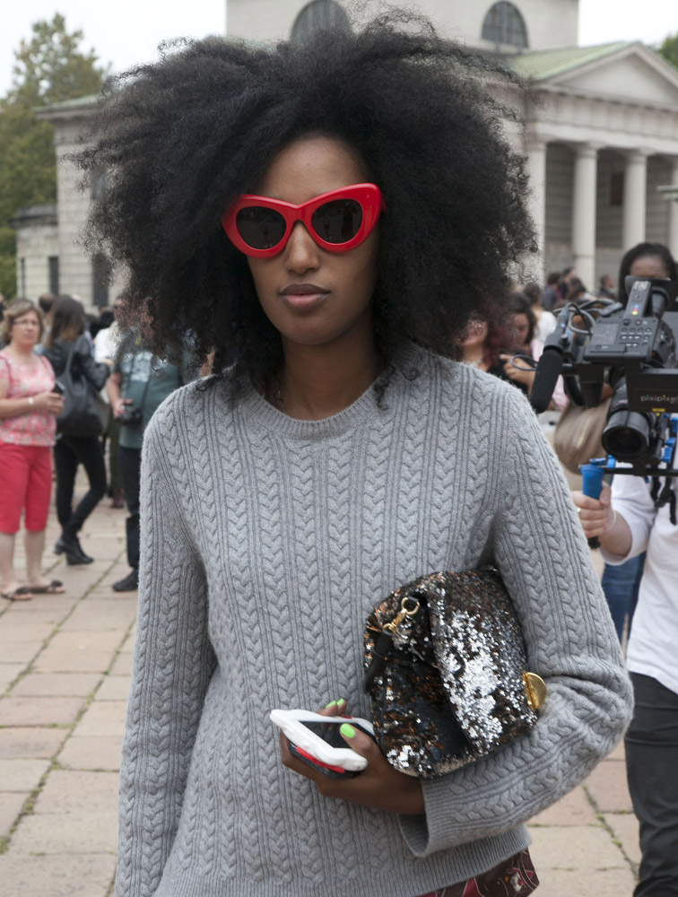 The Many Bags of Celebrities at Milan Fashion Week Spring 2015-8