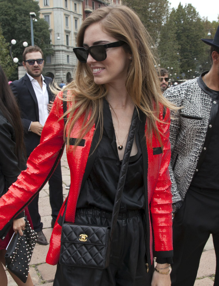 The Many Bags of Celebrities at Milan Fashion Week Spring 2015-9