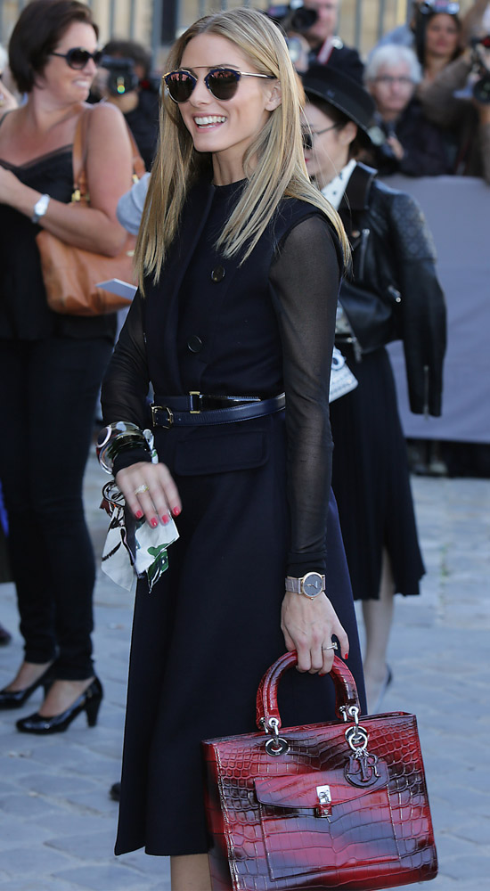 Celebrity Handbags Paris Fashion Week Spring 2015-13