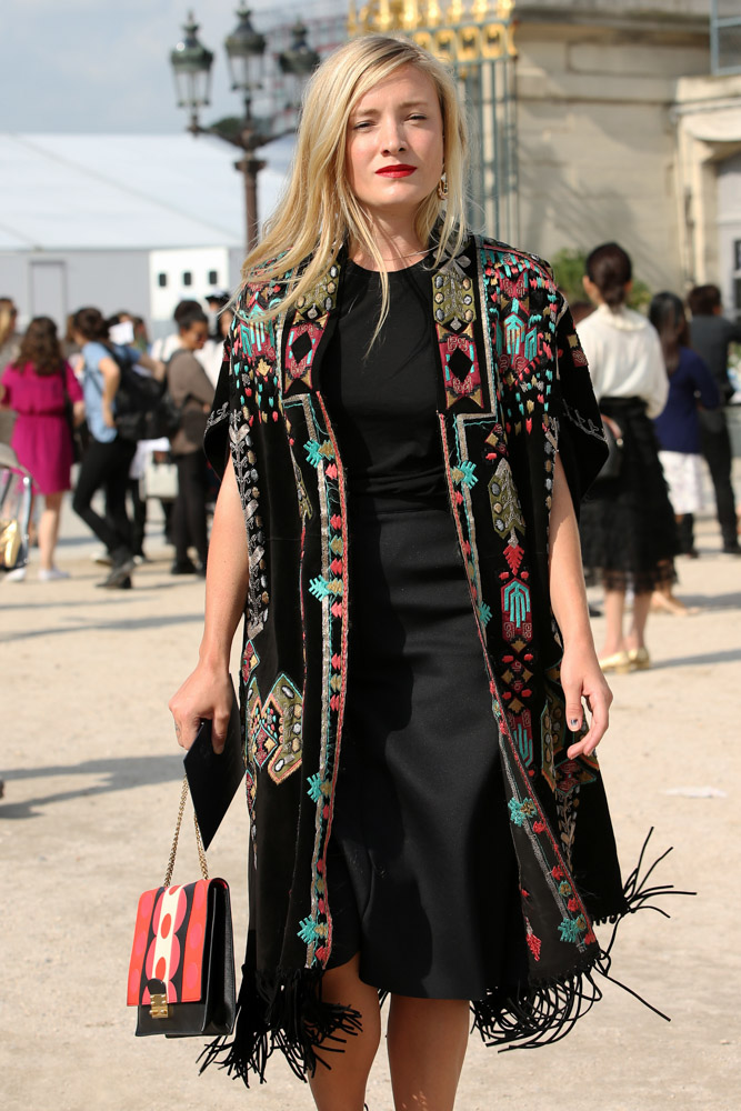 Celebrity Handbags Paris Fashion Week Spring 2015-49