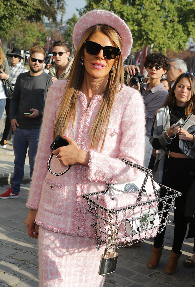 Celebrity Handbags Paris Fashion Week Spring 2015-60