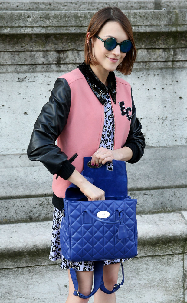 Celebrity Handbags Paris Fashion Week Spring 2015-9