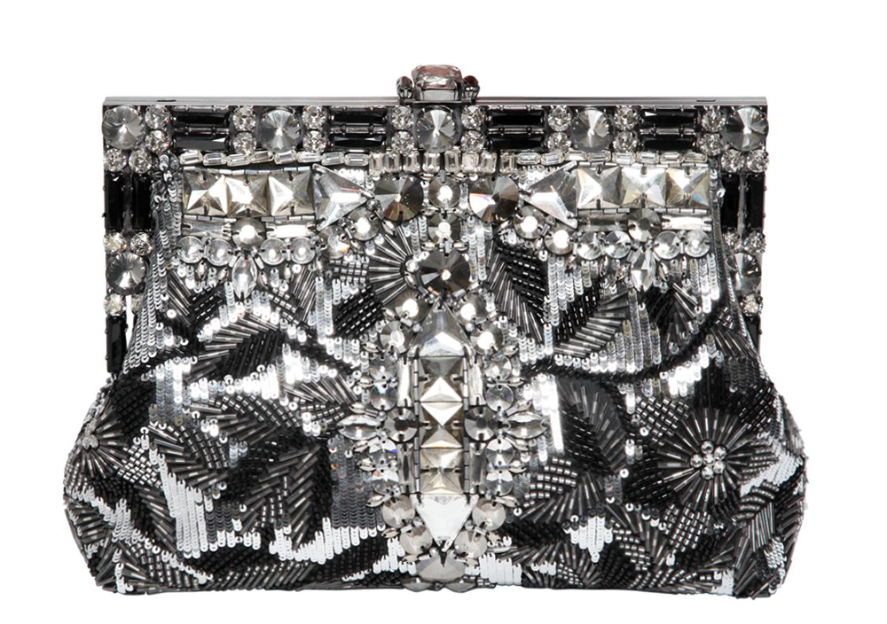 Dolce & Gabbana Vanda Leaves Clutch