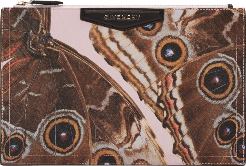 Givenchy Butterfly Zip Pouch