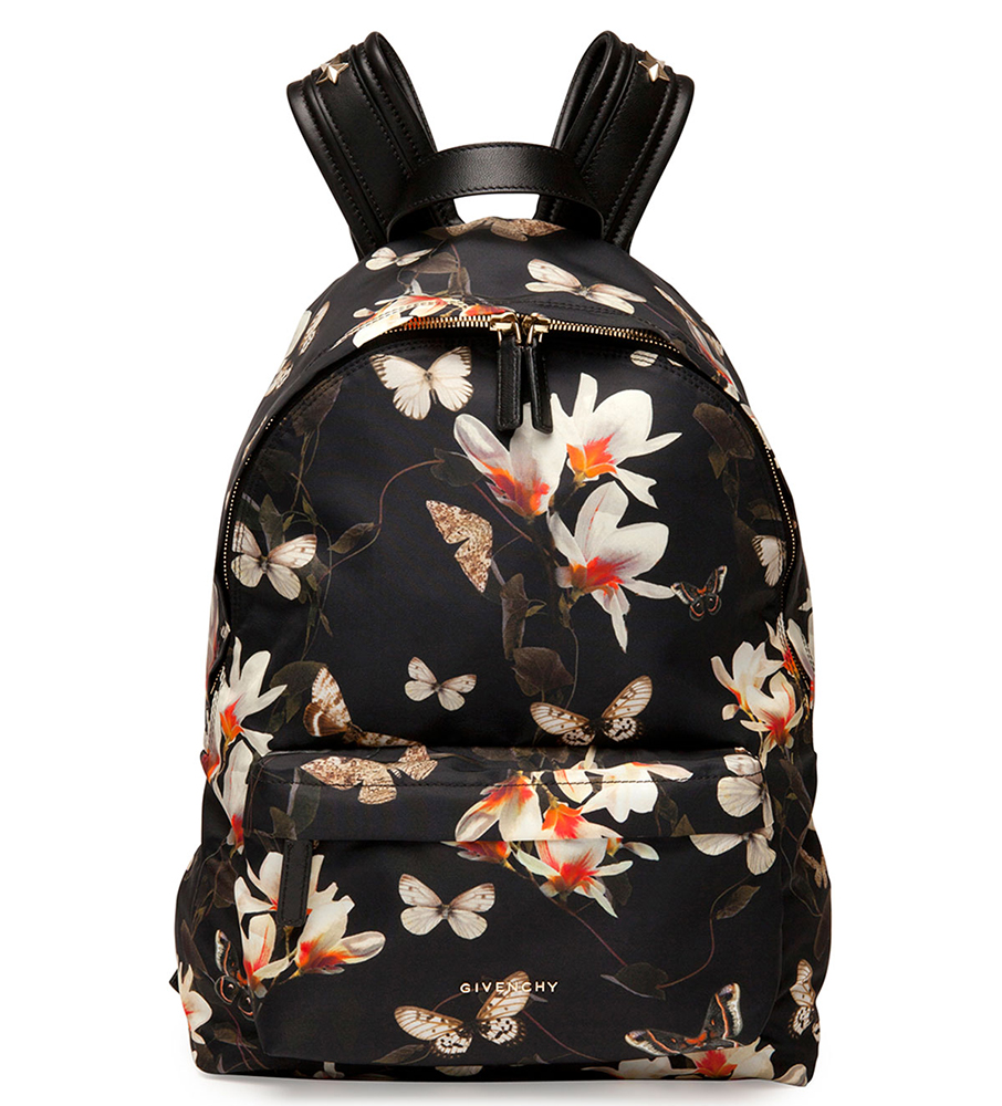 Givenchy Magnolia Print Nylon Backpack