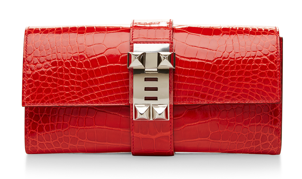 Hermes Alligator Medor Clutch