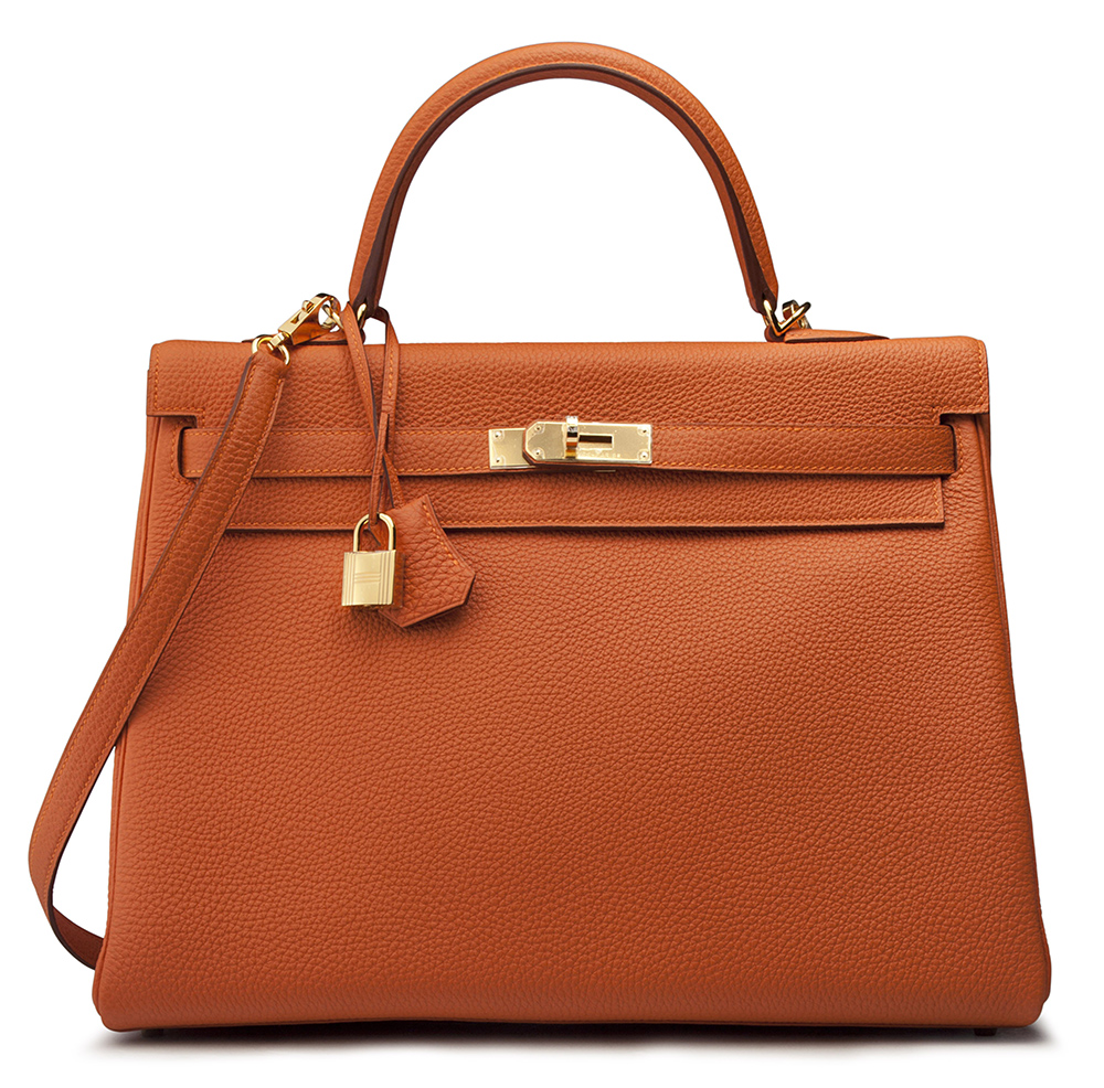 Hermes Potiron Clemence Retourne Kelly Bag