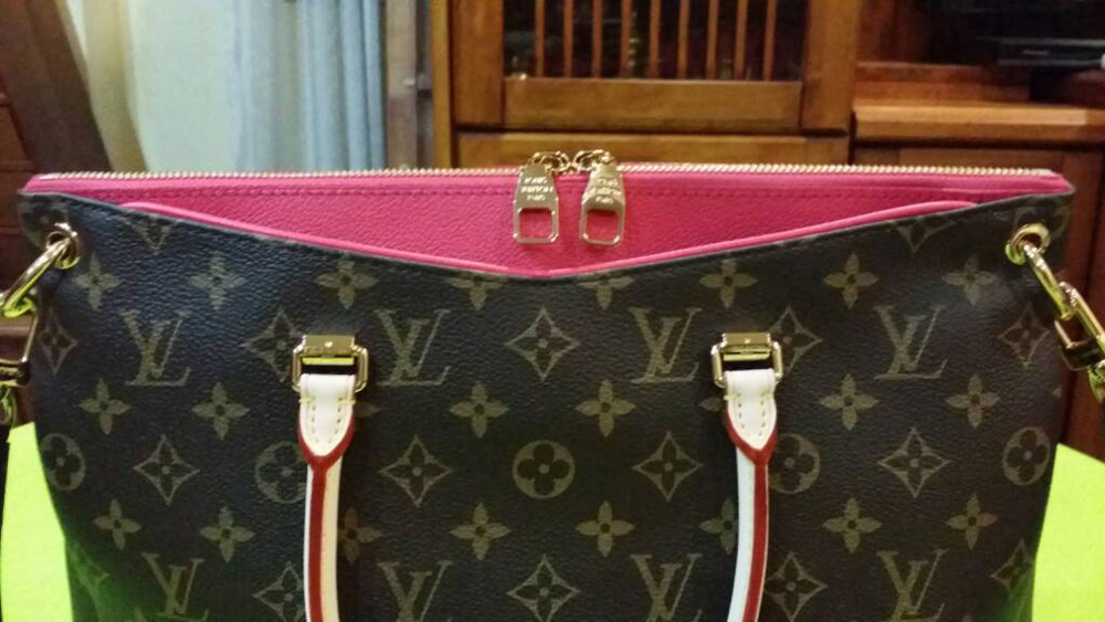 Louis Vuitton Pink Lined Tote