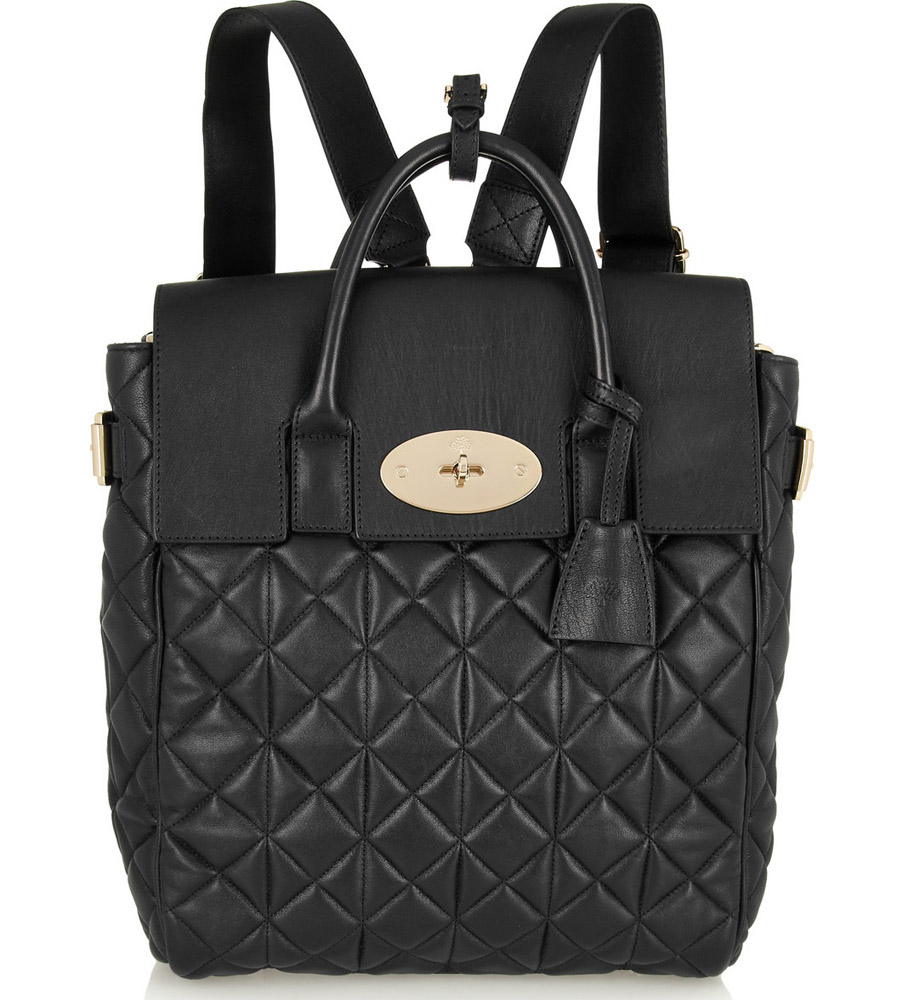 Mulberry Cara Delevingne Quilted Backpack