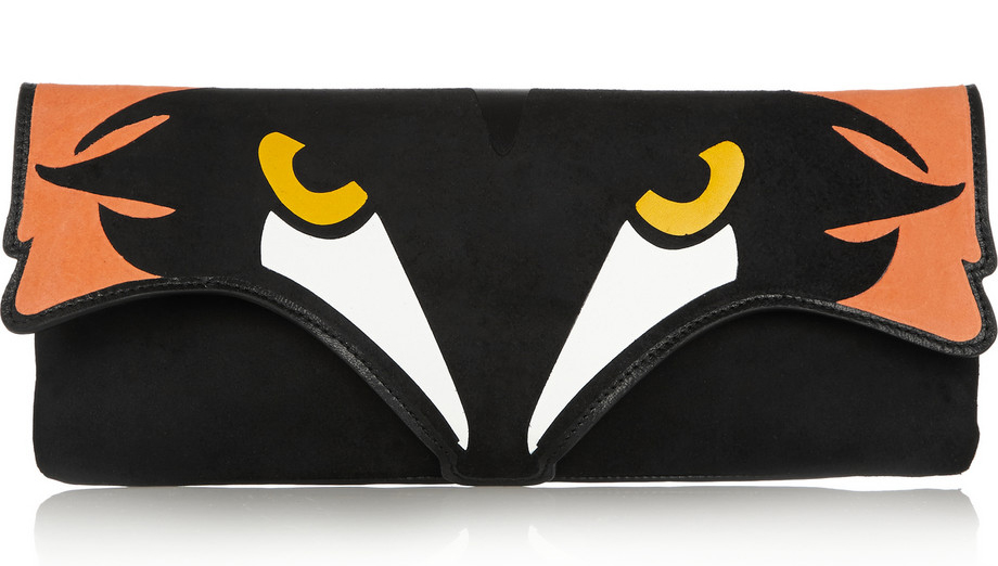 RED Valentino Fox Clutch