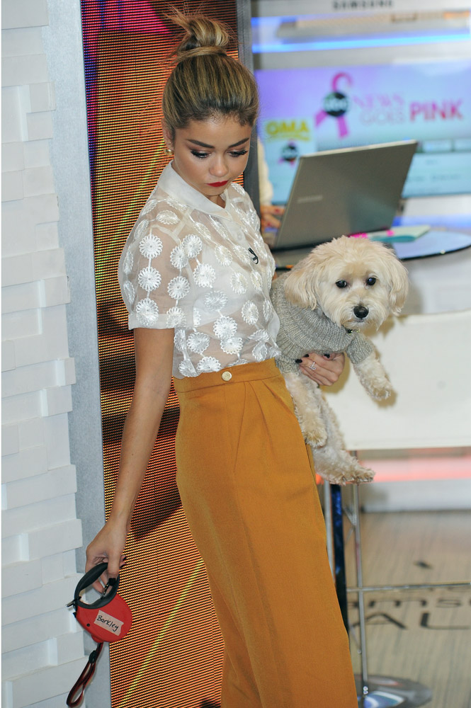 Sarah Hyland Christian Dior Lady Dior Bag-1