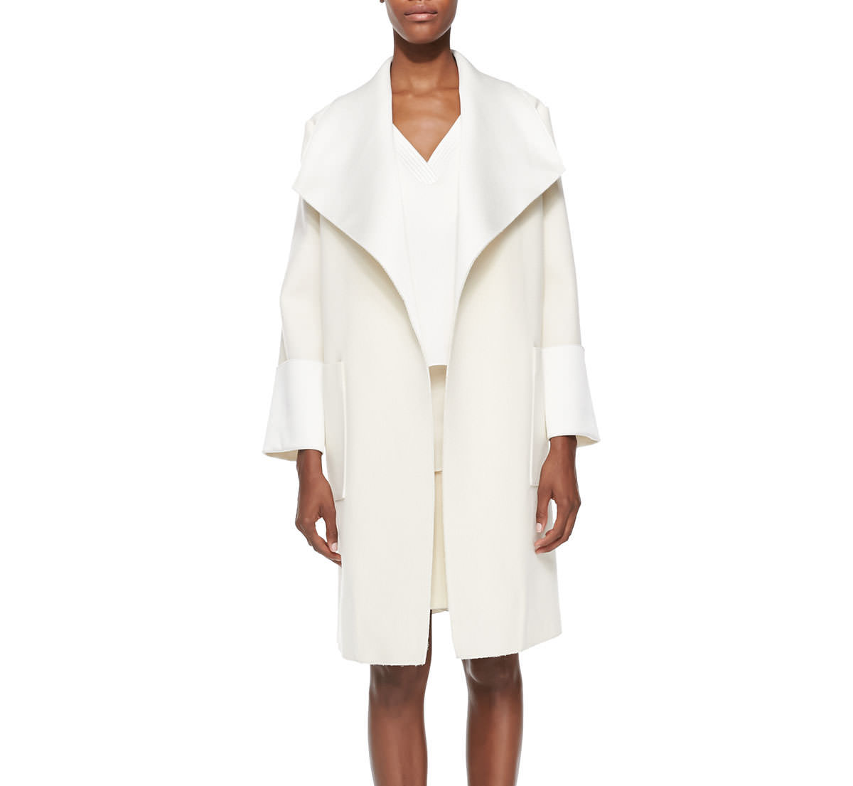 Adam Lippes Oversized Collar Coat