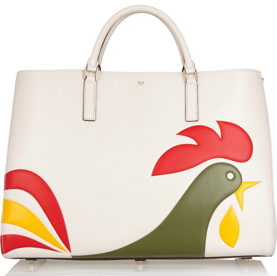 Anya Hindmarch Ebury Maxi Cornflakes Tote