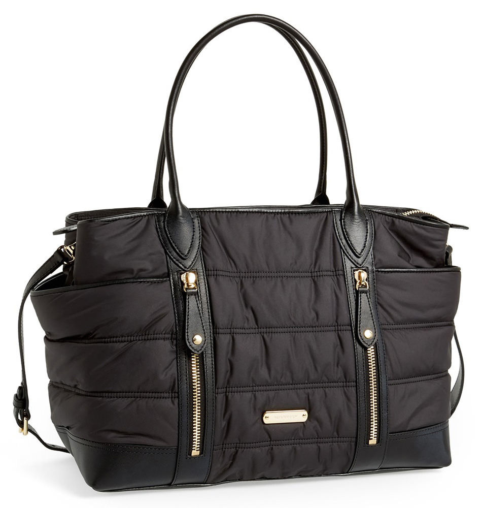 Burberry Channel Quilted Diaper Bag
