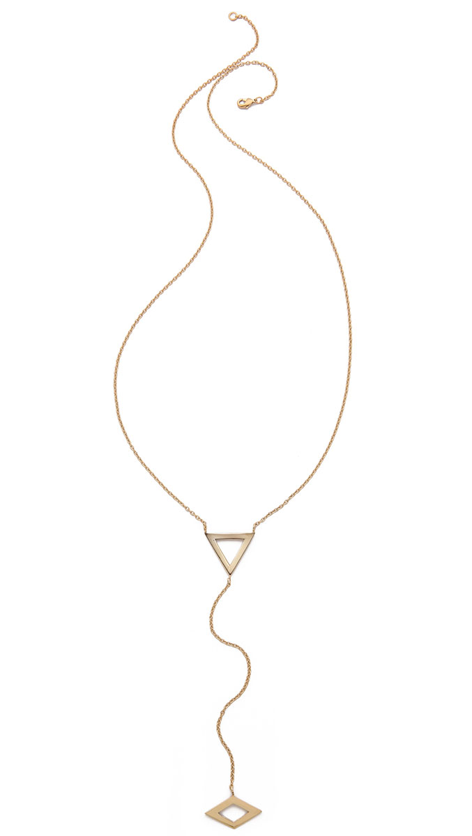 Campbell Flat Lariat Necklace
