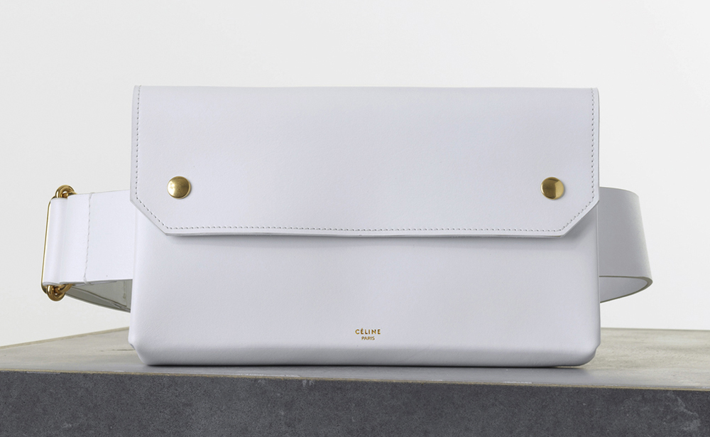 Celine Bumbag White Natural Calf 1900