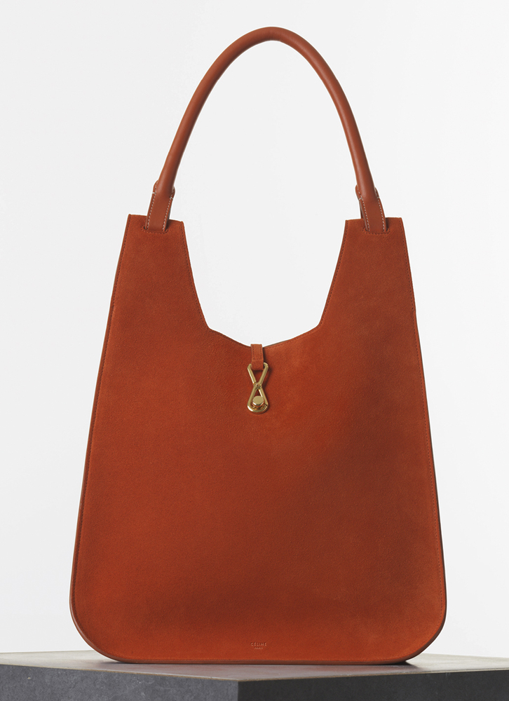 Celine Hobo Hook Bag Suede 2350