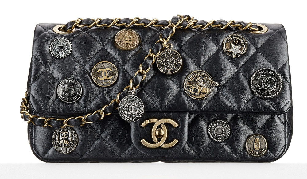 Chanel Medallion Flap Bag 5600