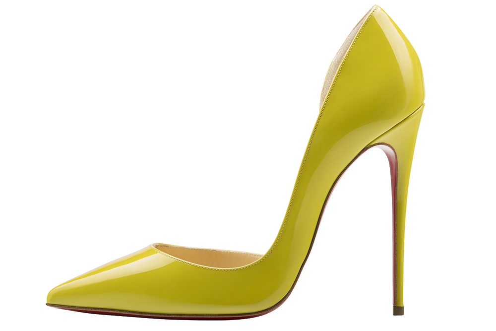 Christian Louboutin Iriza 120 Patent Mimosa