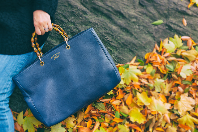 Gucci Bamboo Shopper Tote in Central Park (2)