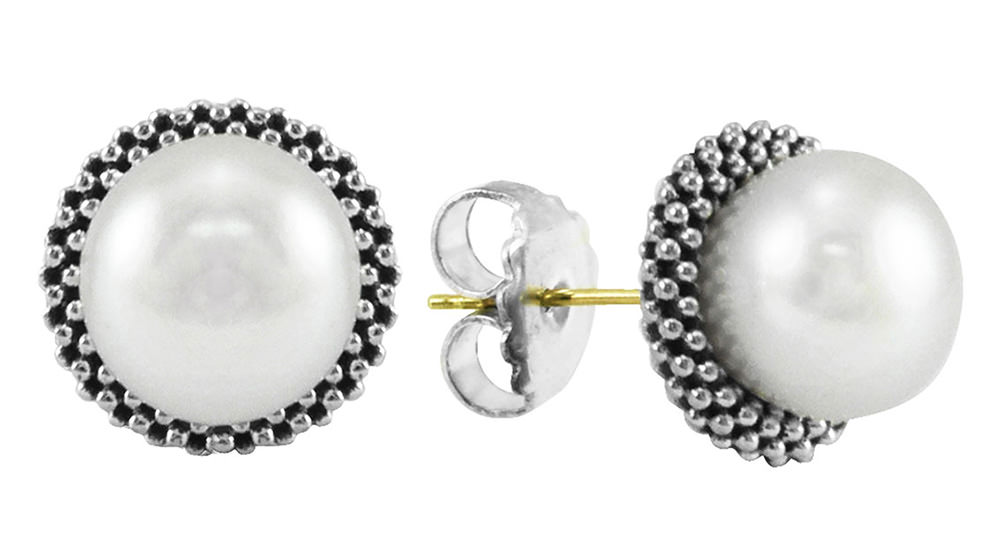 Lagos Pearl Caviar Earrings