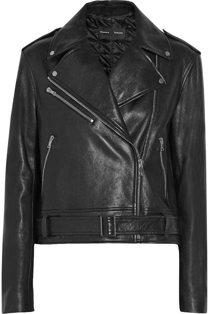 Proenza Schouler Leather Motorcycle Jacket