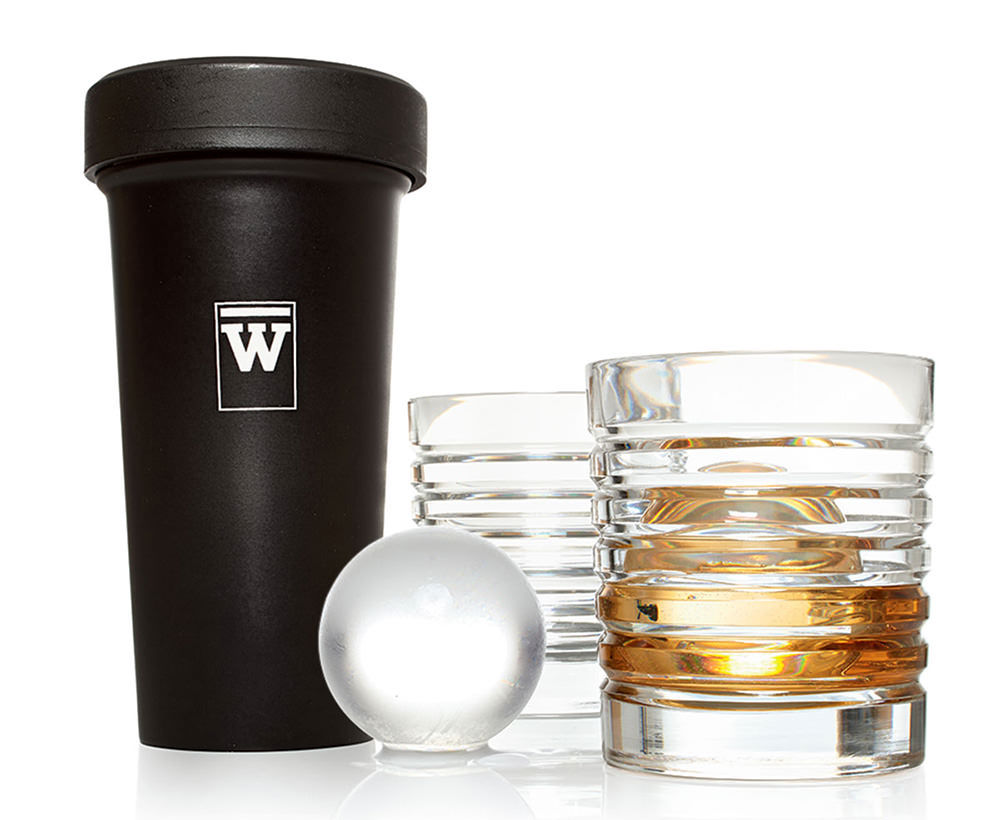 Ralph Lauren Metropolis Old-Fashioned Glasses and Watersmiths Ice Baller