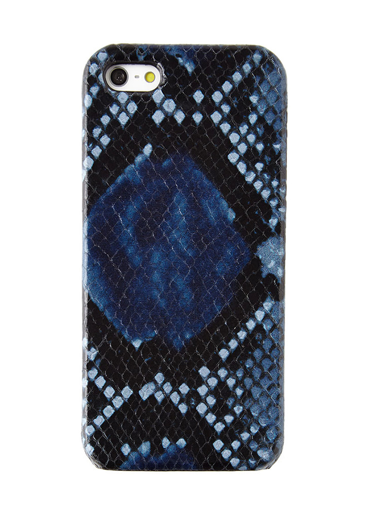 The Case Factory Python Embossed iPhone Case