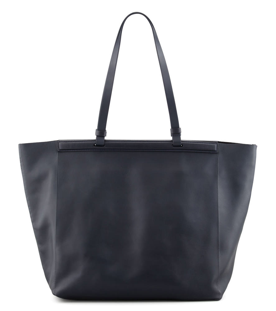 The Row Calfskin Shopper Tote