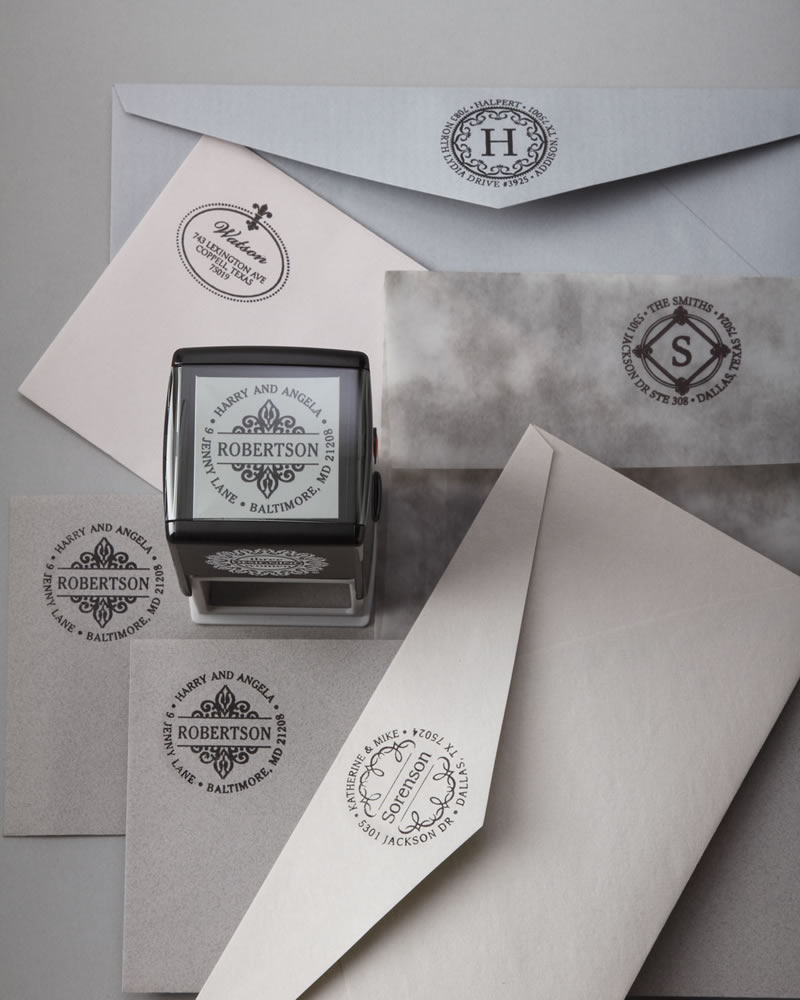 Three Designing Women Motif Custom Ink Stamps