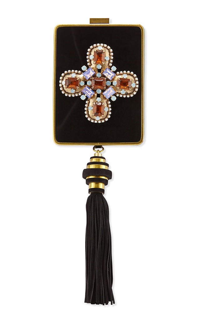 Tory Burch Embellished Chain Tassel Minuaidere