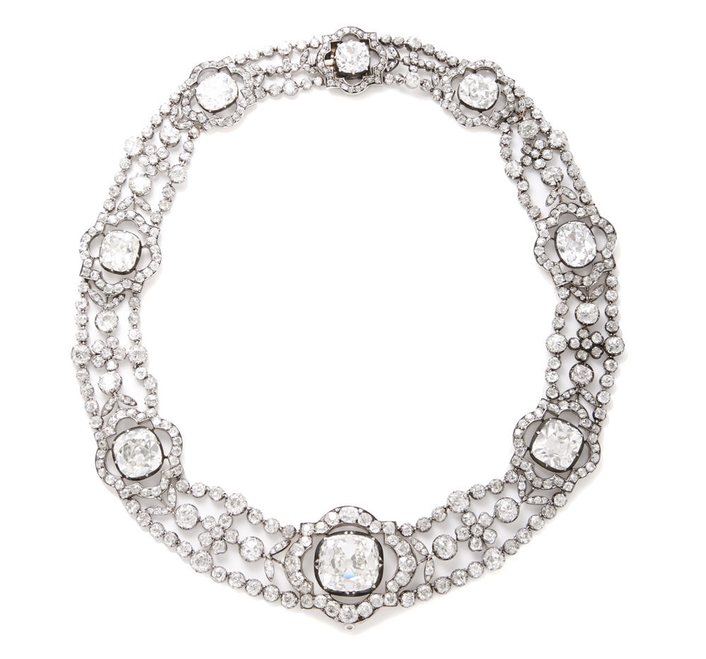 Vintage Victorian Diamond Necklace
